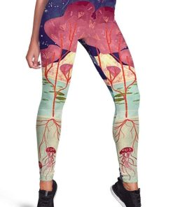 Full-print Leggings Stars And Sea HD-GH0581901-LEG Leggings Leggings S