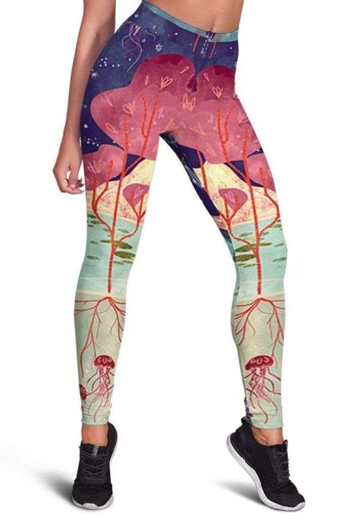 Full-print Leggings Stars And Sea HD-GH0581901-LEG Leggings Leggings S
