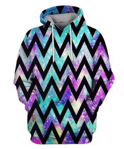 Galaxy Angel Wings Custom T-shirt - Hoodies Apparel HD-PET110234 3D Custom Fleece Hoodies Hoodie S 