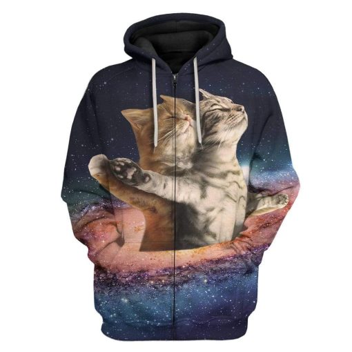 Galaxy Catanic Custom T-Shirts Hoodies Apparel CT-AT3112192 3D Custom Fleece Hoodies Zip Hoodie S