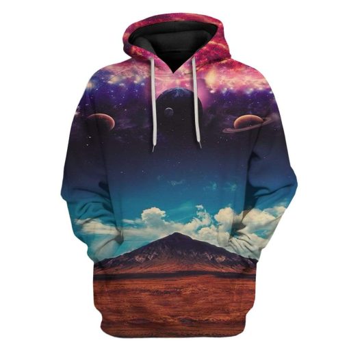 Galaxy Custom T-Shirts Hoodies Apparel HD-AT1912193 3D Custom Fleece Hoodies Hoodie S