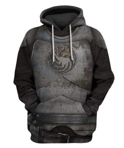Game of thrones Custom T-shirt - Hoodies Apparel HD-GH20116 3D Custom Fleece Hoodies Hoodie S 