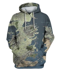 Game of Thrones map Custom Hoodies Apparel HD-MV111326 3D Custom Fleece Hoodies Hoodie S 