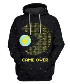 Game over Custom Hoodies Apparel HD-GH20487 3D Custom Fleece Hoodies Hoodie S 