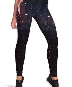 GAZING AT THE STARS Full-print Leggings HD-GH20214-LEG Leggings Leggings S 