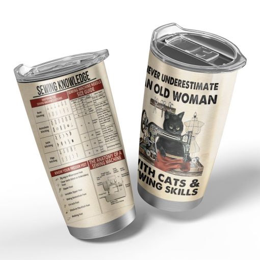 GB07124- Gearhuman 3D Sewing Knowledge Custom Tumbler GB07124 Tumbler