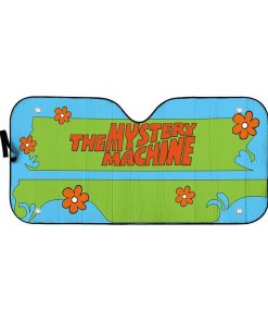 Geahuman 3D The Mystery Machine Custom Car Auto Sunshade GW20075 Auto Sunshade 57''x27.5'' 