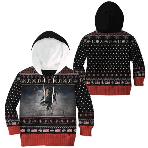 Gearhumans 2D Kid Ugly Ben Franklin vs. Zeus Custom T-Shirts Hoodies Apparel 5 Gearhuman 2D Kid Ugly Ben Franklin vs. Zeus Custom T-Shirts Hoodies Apparel HD-AT21111922K Kid 3D Apparel