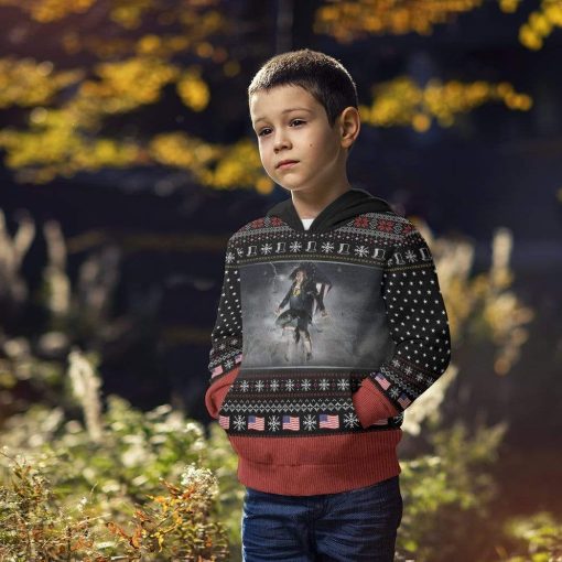 Gearhumans 2D Kid Ugly Ben Franklin vs. Zeus Custom T-Shirts Hoodies Apparel 7 Gearhuman 2D Kid Ugly Ben Franklin vs. Zeus Custom T-Shirts Hoodies Apparel HD-AT21111922K Kid 3D Apparel