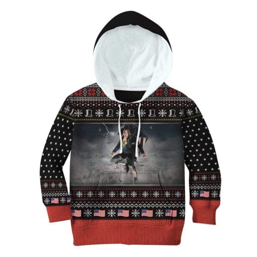 Gearhumans 2D Kid Ugly Ben Franklin vs. Zeus Custom T-Shirts Hoodies Apparel 1 Gearhuman 2D Kid Ugly Ben Franklin vs. Zeus Custom T-Shirts Hoodies Apparel HD-AT21111922K Kid 3D Apparel Kid Hoodie 2XS/3-4
