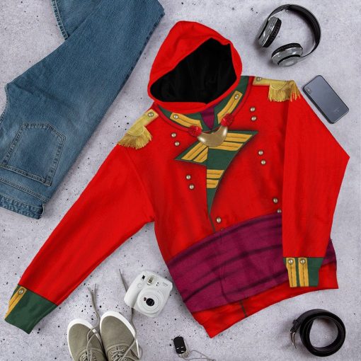 Gearhuman 3D 69th Foot Officer Custom Hoodie Apparel GV190813 3D Custom Fleece Hoodies