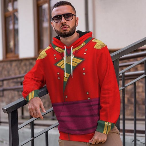 Gearhuman 3D 69th Foot Officer Custom Hoodie Apparel GV190813 3D Custom Fleece Hoodies