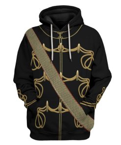 Gearhuman 3D 7th Hussars Custom Hoodie Apparel GW07054 3D Custom Fleece Hoodies Hoodie S 