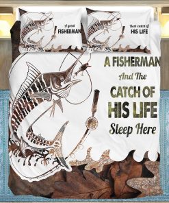 Gearhuman 3D A Fisherman And His Best Catch Bedding Set GK250120 Bedding Set Twin 3PCS