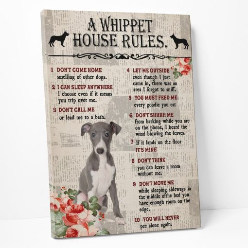 Gearhuman 3D A Whippet House Rules Canvas GK040234 Canvas