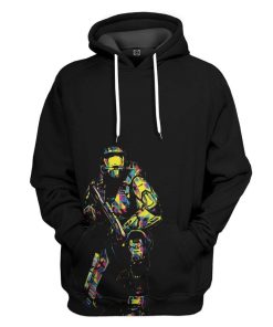 Gearhuman 3D Abstract Masterchief Halo Infinite Custom Hoodie GS29073 3D Custom Fleece Hoodies Hoodie S 