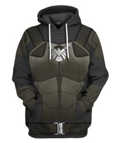 Gearhuman 3D Agents Of SHIELD Custom Tshirt Hoodie Apparel GW26022 3D Apparel Hoodie S