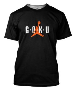 Gearhuman 3D Air Goku Custom Tshirt Apparel GN26089 3D T-shirt T-Shirt S 