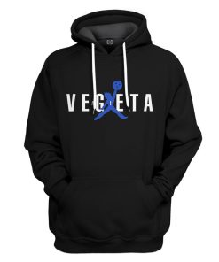 Gearhuman 3D Air Vegeta Custom Hoodie Apparel GN26086 3D Custom Fleece Hoodies Hoodie S 