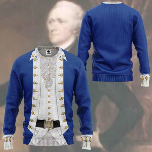 Gearhuman 3D Alexander Hamilton Custom Ugly Sweatshirt GV13103 Sweatshirt