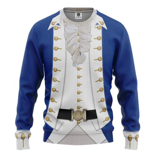 Gearhuman 3D Alexander Hamilton Custom Ugly Sweatshirt GV13103 Sweatshirt Sweatshirt S