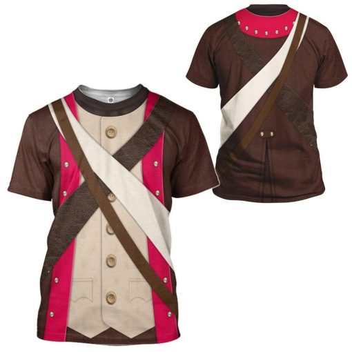 Gearhuman 3D American Infantry-6th Continental Regimen Custom Tshirt Apparel GV19086 3D T-shirt