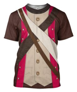 Gearhuman 3D American Infantry-6th Continental Regimen Custom Tshirt Apparel GV19086 3D T-shirt T-Shirt S 