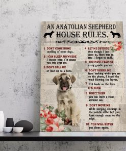 Gearhuman 3D An Anatolian Shepherd House Rules Canvas GK040226 Canvas