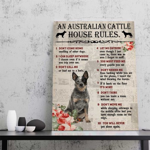 Gearhuman 3D An Australian Cattle House Rules Canvas GK04028 Canvas