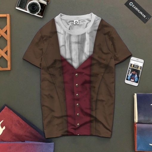 Gearhuman 3D Ancient Costume Thomas Jefferson Custom T-shirt Apparel GV09093 3D T-shirt