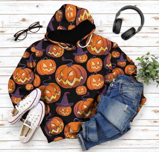 Gearhumans 3D Angry Pumpkin Halloween Custom Hoodie Apparel 5 Gearhuman 3D Angry Pumpkin Halloween Custom Hoodie Apparel GV04098 3D Custom Fleece Hoodies