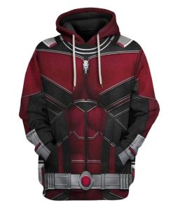 Gearhuman 3D Ant Man Custom Hoodie Apparel GV25059 3D Custom Fleece Hoodies Hoodie S