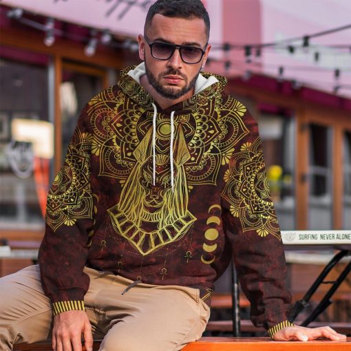 Gearhuman 3D Anubis Egypt Custom Tshirt Hoodie Apparel GK06013 3D Apparel