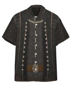 Gearhuman 3D Athos Custom Short Sleeve Shirt GV171145 Short Sleeve Shirt Short Sleeve Shirt S 