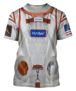 Gearhuman 3D Away Netflix Nasa Flightsuit Custom Tshirt Apparel GN14093 3D T-shirt T-Shirt S
