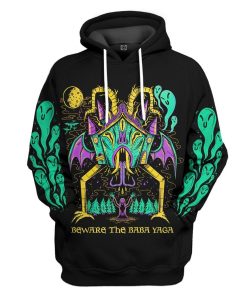 Gearhuman 3D Baba Yaga Custom Hoodie Apparel GV090911 3D Custom Fleece Hoodies Hoodie S 