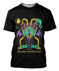 Gearhuman 3D Baba Yaga Custom Tshirt Apparel GV090911 3D T-shirt T-Shirt S 