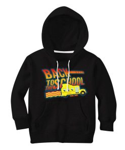 Gearhuman 3D Back To School Online Custom Kid Hoodie GW27087 Kid 3D Apparel Kid Hoodie 2XS