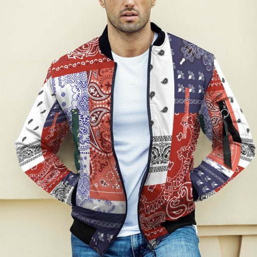 Gearhuman 3D Bandana Custom Bomber GC161018 Bomber
