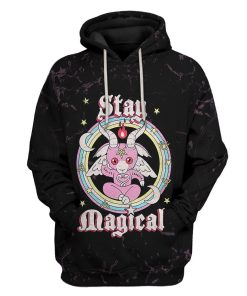 Gearhuman 3D Baphomet funny Custom Hoodie Apparel GJ22092 3D Apparel Hoodie S 