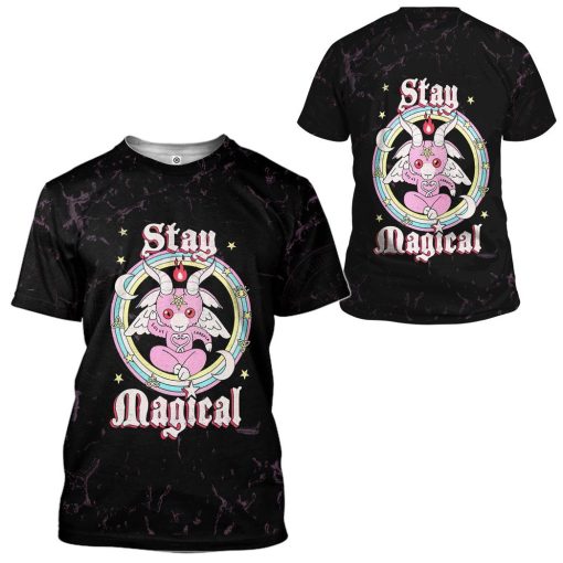 Gearhuman 3D Baphomet funny Custom Tshirt Apparel GJ22092 3D T-shirt