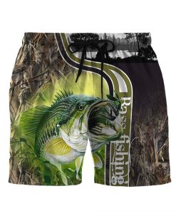 Gearhuman 3D Bass Fishing Custom Shorts GB18029 Men Shorts Men Shorts S