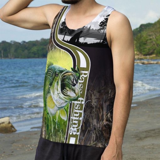 Gearhuman 3D Bass Fishing Custom Tanktop GB18028 Unisex Tank Top