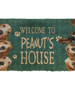 Gearhuman 3D Basset Hound Welcome You Doormat GK290126 Doormat Doormat S(15,8''x23,6'')
