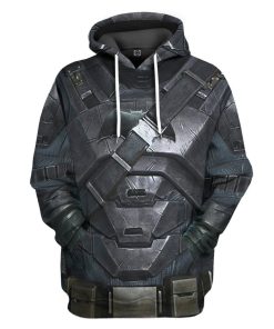 Gearhuman 3D Batman Power Suit Costume Custom Hoodie Apparel GW210813 3D Custom Fleece Hoodies Hoodie S 
