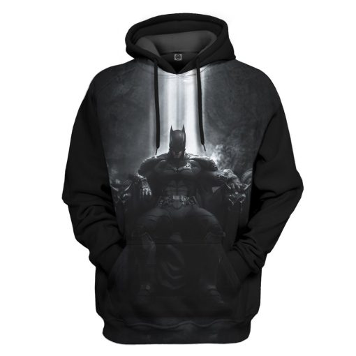 Gearhuman 3D Batman Vengeance Custom Hoodie Apparel GL27081 3D Custom Fleece Hoodies Hoodie S