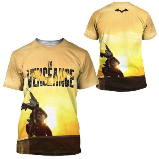 Gearhuman 3D Batman Vengeance Custom Tshirt Apparel GL25085 3D T-shirt