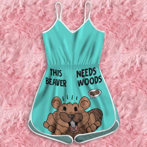 Gearhuman 3D Beaver Custom Rompers GV200910 Rompers