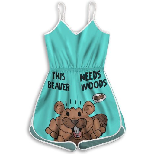 Gearhuman 3D Beaver Custom Rompers GV200910 Rompers Rompers S