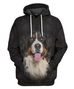 Gearhuman 3D Bernese Mountain Dog Tshirt Hoodie Apparel GV05036 3D Apparel Hoodie S
